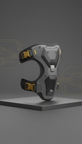Tactical Hip Support With Operator Gold