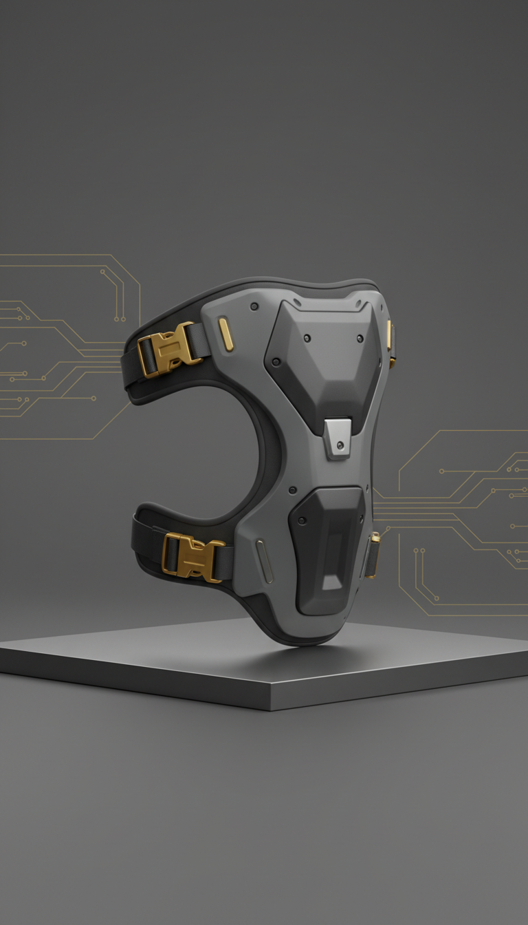 Tactical Hip Support With Operator Gold